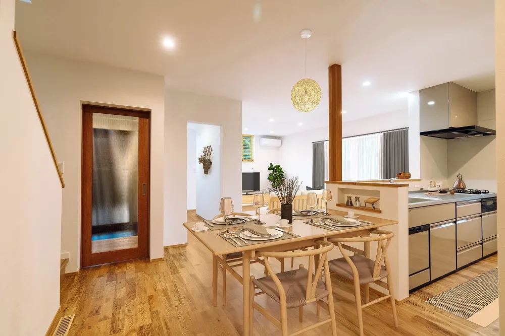 大目様邸　リビング最新